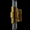 Бра Crystal Lux JUSTO AP2 BRASS